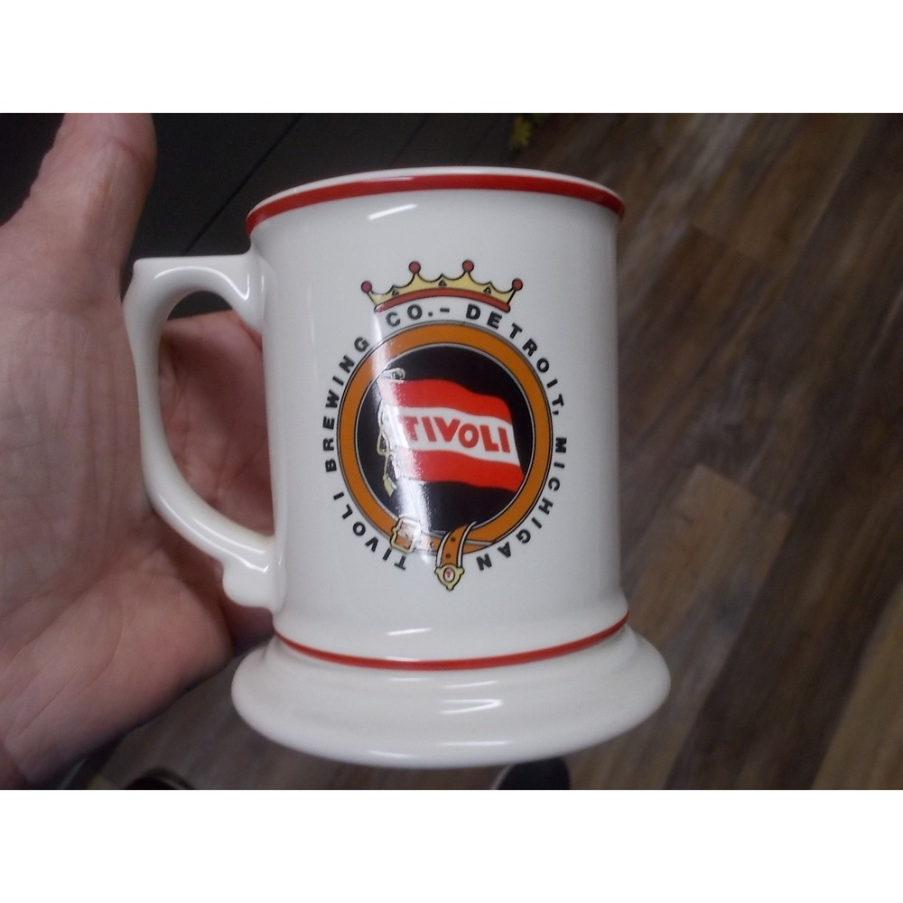 Vintage 1985 Franklin Mint Tivoli Brewing Co Detroit Michigan Beer Stein Tankard